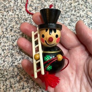 Vintage Steinbach Fireman with Ladder.